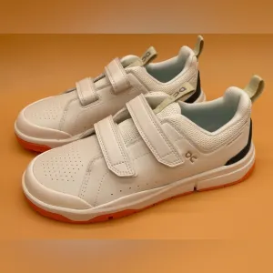 NEW On The Roger Kids Little Kids Shoes Sneakers Ivory Orange Unisex