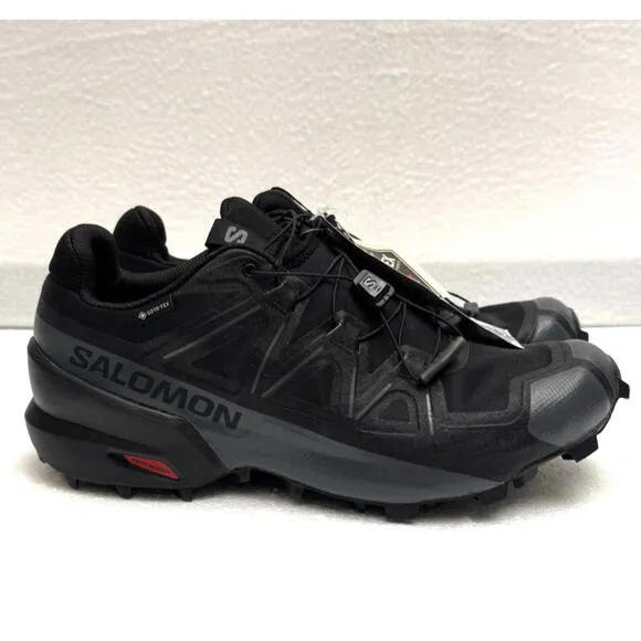 NEW Salomon Men's 11 Speedcross 5 GTX Black GoreTex Trail Running Shoes 475690