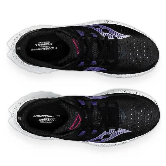 NEW SAUCONY women's endorphin speed 4 shoes in black