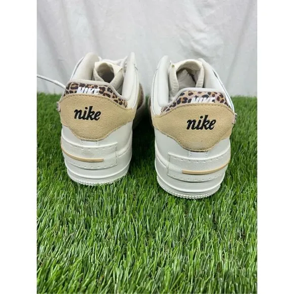 NEW Size 11w Nike Wmns Air Force 1 Shadow 'Leopard' CI0919-120
