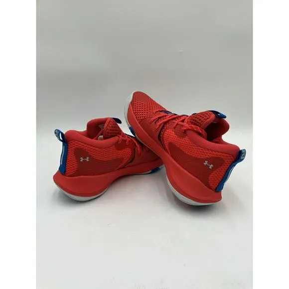 NEW Under Armour Embid 1 Unisex Basketball Shoes Red US Size 8 3023086-603 NIB