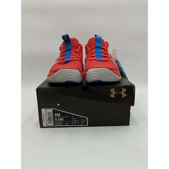 NEW Under Armour Embid 1 Unisex Basketball Shoes Red US Size 8 3023086-603 NIB