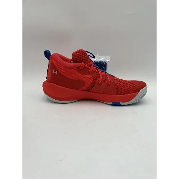 NEW Under Armour Embid 1 Unisex Basketball Shoes Red US Size 8 3023086-603 NIB