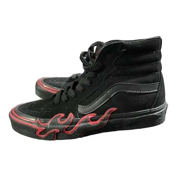 NEW Unisex Vans Sk8 Hi Flame Sz M6/W7.5 (Discounted Shipping)