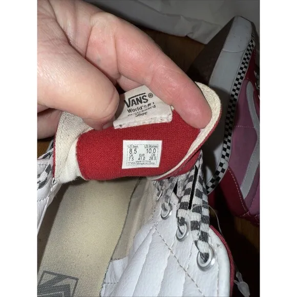 New Vans SK8-Hi Platform 2.0 “Chili Pepper – Fuchsia Pink” Sz Wm 10 Men 8.5