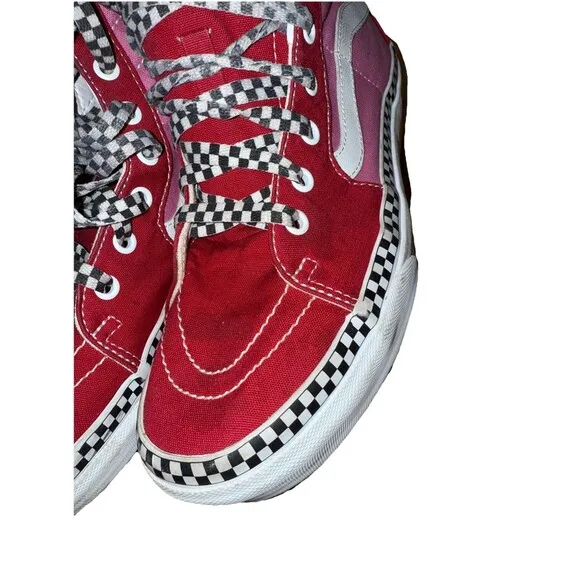 New Vans SK8-Hi Platform 2.0 “Chili Pepper – Fuchsia Pink” Sz Wm 10 Men 8.5