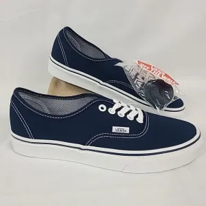 NEW Vans Unisex Authentic Blue Low Top Sneaker Shoes Sz M 8, W 9.5 NIB