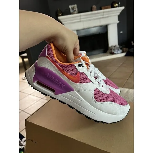 *NEW* WOMEN NIKE AIR MAX SYSTEM COSMIC FUCHSIA  (FD0825 600), Sz 8.5 Men 7