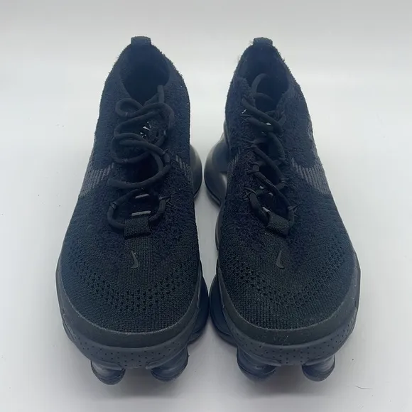 New Women’s Nike Air Max Scorpion Flyknit Triple Black Shoes DJ4702-002 NWOB