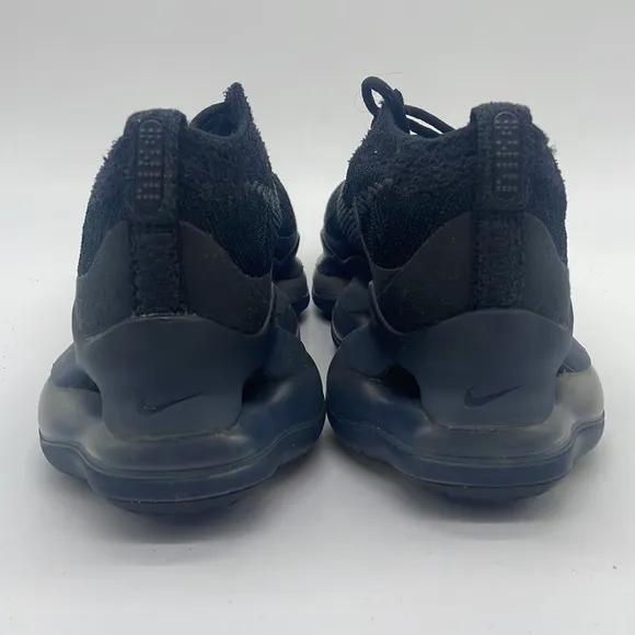 New Women’s Nike Air Max Scorpion Flyknit Triple Black Shoes DJ4702-002 NWOB