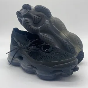 New Women’s Nike Air Max Scorpion Flyknit Triple Black Shoes DJ4702-002 NWOB
