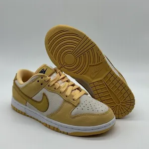 New Women’s Nike Dunk Low LX Yellow/White DV7411-200 NWOB