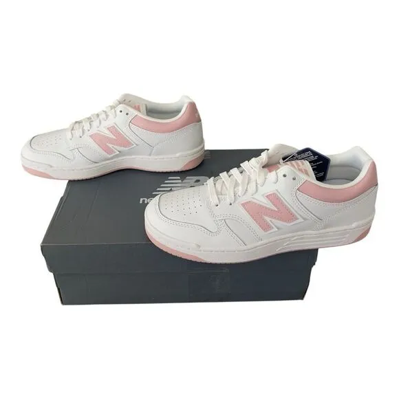 New Balance 480 White Pink BB80 Sneakers BB480LOP Women’s Size 8 Men’s Size 6.5