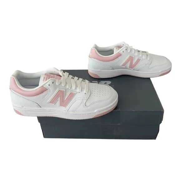 New Balance 480 White Pink BB80 Sneakers BB480LOP Women’s Size 8 Men’s Size 6.5