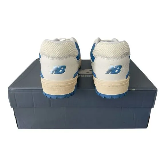 New Balance 550 Sea Salt Blue Agate Basketball Shoe Men Size 13 Women Size 14.5