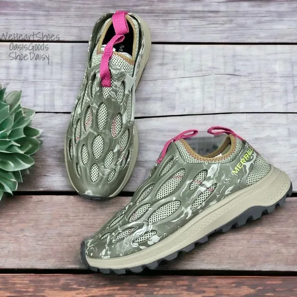 NIB Merrell Hydro Runner Water Trail Hiking Shoes Sneaker Lichen