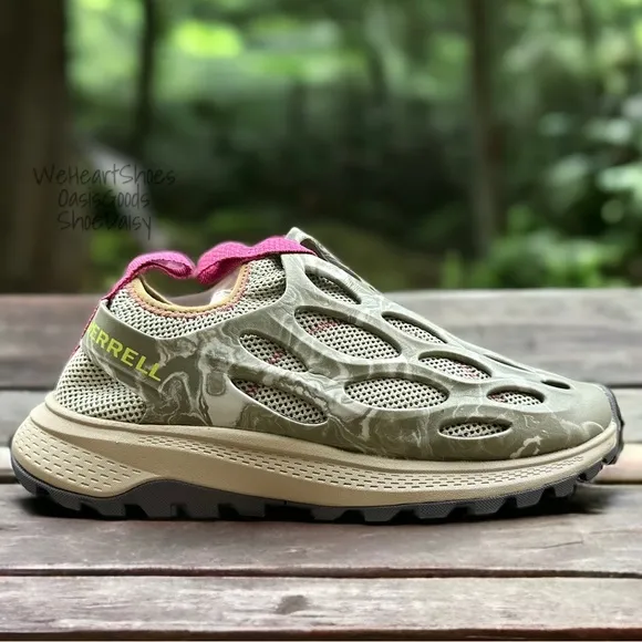 NIB Merrell Hydro Runner Water Trail Hiking Shoes Sneaker Lichen