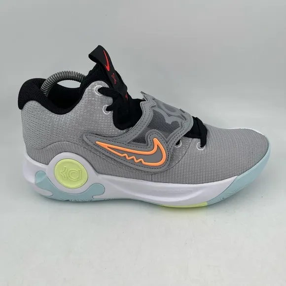 NIB Nike 👞 Unisex Adult KD Trey 5X Grey Orange Basketball Shoes- Sizes M/8-W/9.5