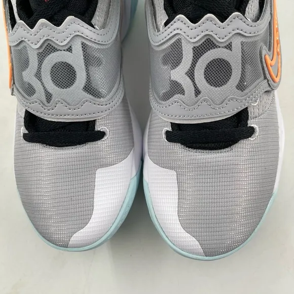 NIB Nike 👞 Unisex Adult KD Trey 5X Grey Orange Basketball Shoes- Sizes M/8-W/9.5
