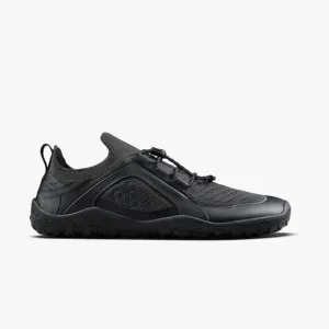 NIB Vivobarefoot Primus Trail Knit FG Mens, Obsidian Black, 10