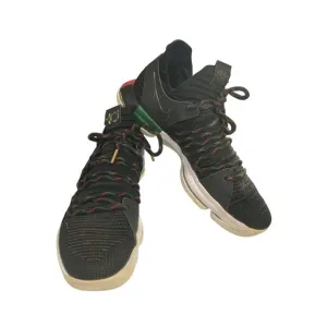 Nike 897817 KD 10 black history Mens Size 10.5 Black red green Sneakers Shoes