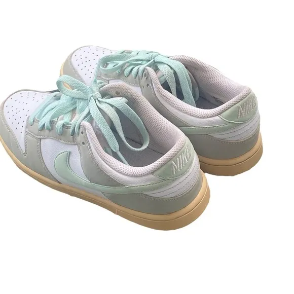NIKE AIR DUNK NG LOW CLEAT GOLF SHOES Grey Mint Women’s size 6.5 ECU