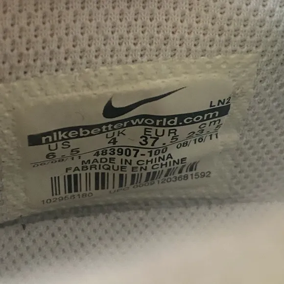 NIKE AIR DUNK NG LOW CLEAT GOLF SHOES Grey Mint Women’s size 6.5 ECU