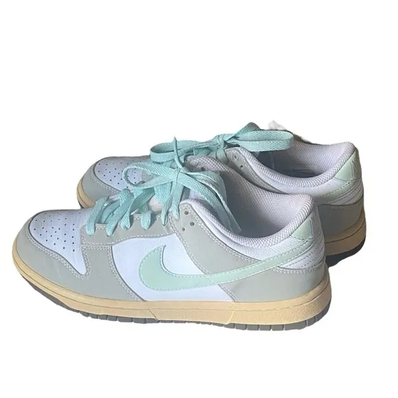NIKE AIR DUNK NG LOW CLEAT GOLF SHOES Grey Mint Women’s size 6.5 ECU