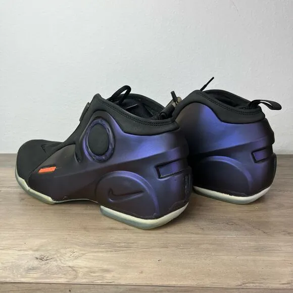 Nike Air Flightposite 2 Eggplant Dark Purple Dust Black Men’s Size 10 CD7399-500