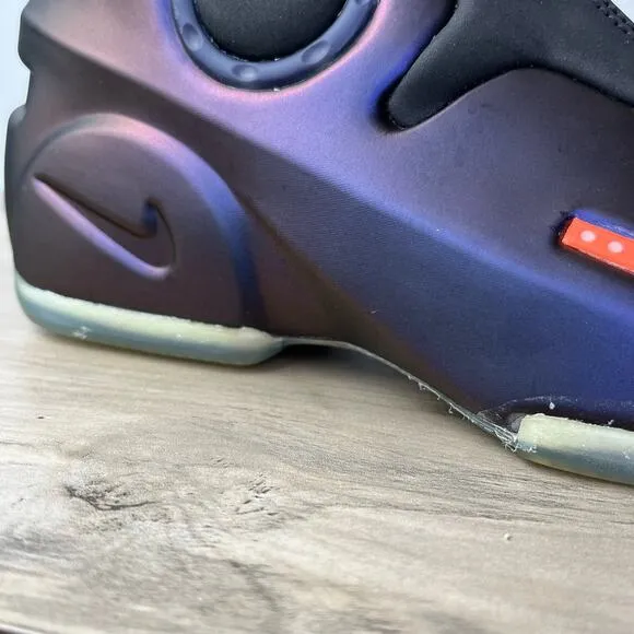 Nike Air Flightposite 2 Eggplant Dark Purple Dust Black Men’s Size 10 CD7399-500