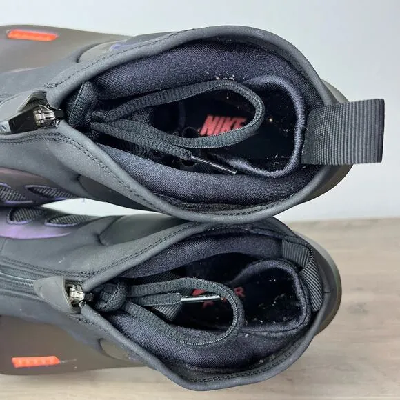 Nike Air Flightposite 2 Eggplant Dark Purple Dust Black Men’s Size 10 CD7399-500