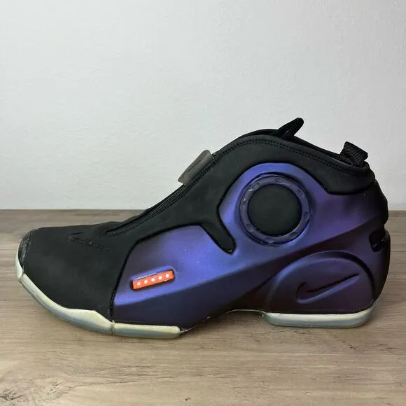 Nike Air Flightposite 2 Eggplant Dark Purple Dust Black Men’s Size 10 CD7399-500