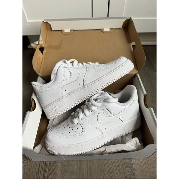 Nike Air Force 1 '07 in White NEW NIB Women’s 7