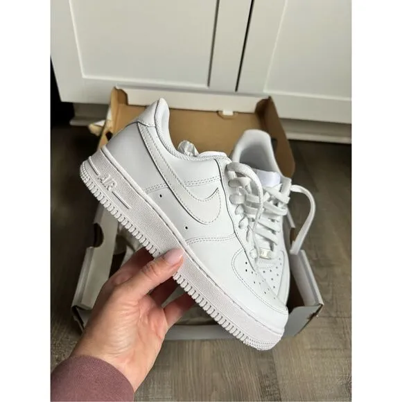 Nike Air Force 1 '07 in White NEW NIB Women’s 7