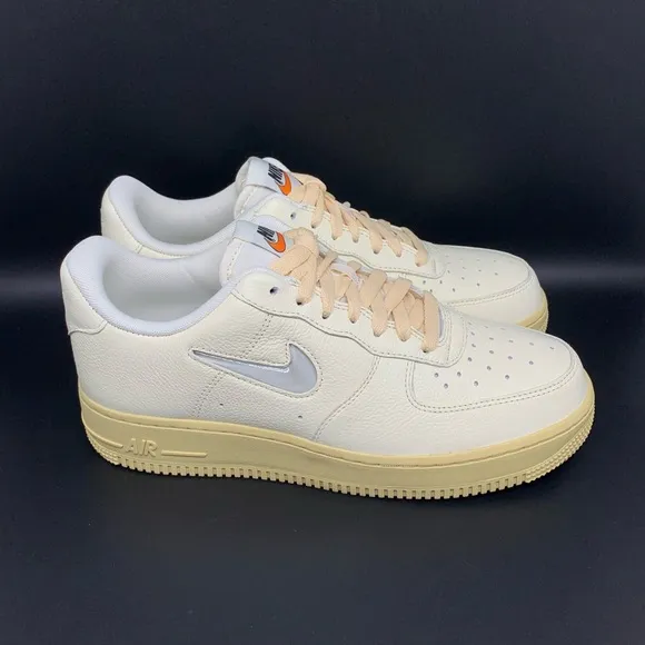 Nike Air Force 1 ‘07 LX Coconut Milk Lemon Wash Shoes Women’s Sz 8.5