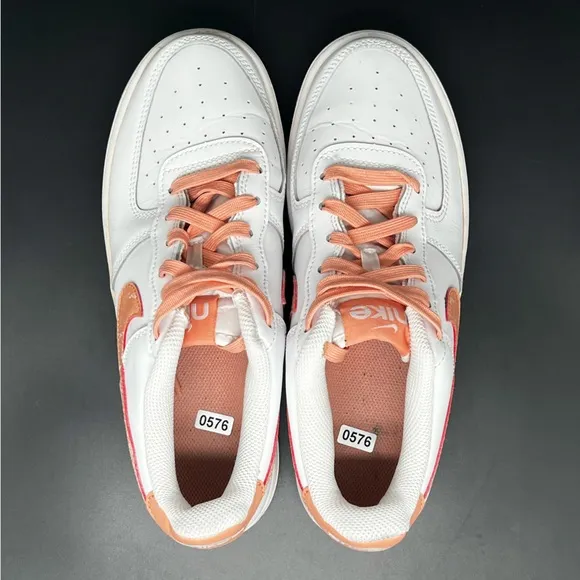 Nike Air Force 1 LV8 Low White / Root Speckled Shoes Men’s Sz 7 / Women’s 8.5