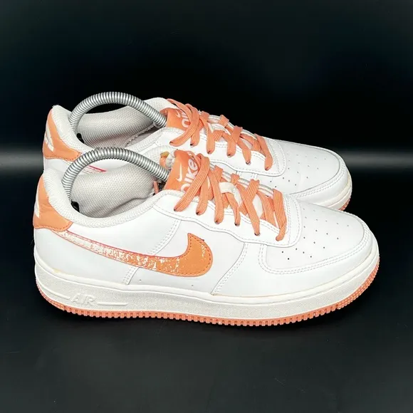 Nike Air Force 1 LV8 Low White / Root Speckled Shoes Men’s Sz 7 / Women’s 8.5