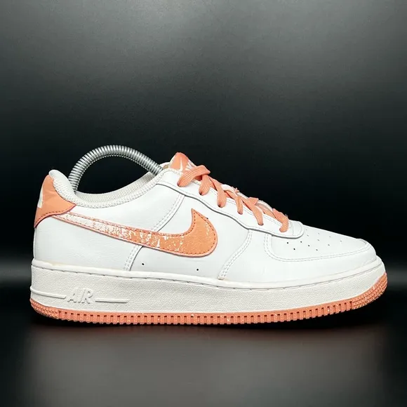 Nike Air Force 1 LV8 Low White / Root Speckled Shoes Men’s Sz 7 / Women’s 8.5