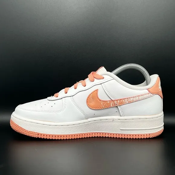 Nike Air Force 1 LV8 Low White / Root Speckled Shoes Men’s Sz 7 / Women’s 8.5