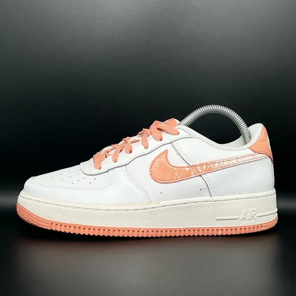 Nike Air Force 1 LV8 Low White / Root Speckled Shoes Men’s Sz 7 / Women’s 8.5