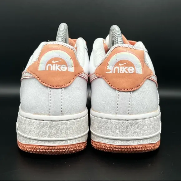 Nike Air Force 1 LV8 Low White / Root Speckled Shoes Men’s Sz 7 / Women’s 8.5
