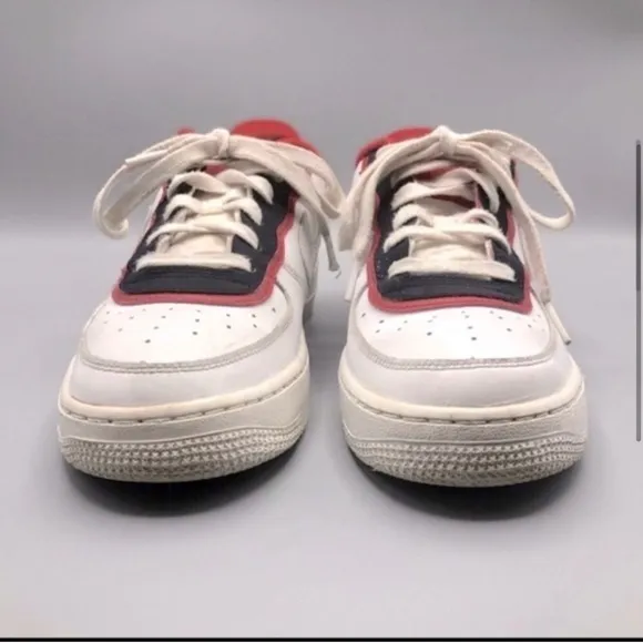 Nike Air Force 1 red Obsidian’ Low Sneakers, size 7 youth, women’s 8.5
