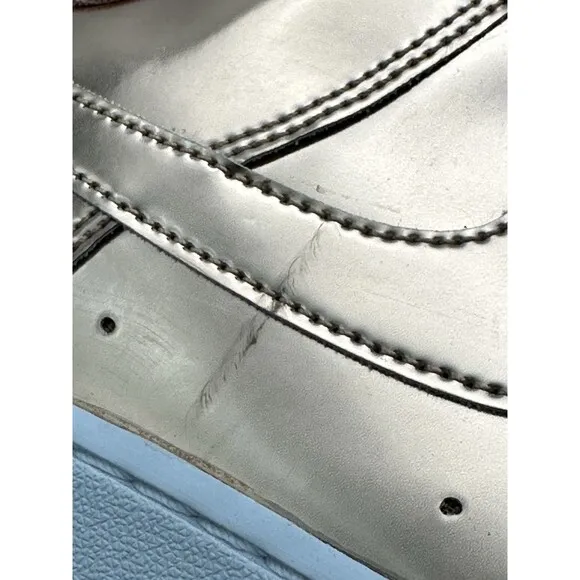Nike Air Force 1 SP Liquid Metal Rose Gold CQ6566-900 Creases Scuffs Women’s 14