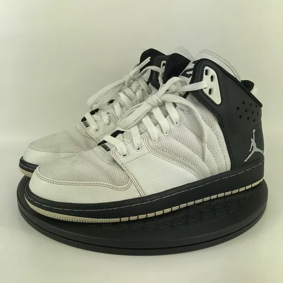 Nike Air Jordan 1 Flight 4 Black/White Athletic Shoes 820135-004 Men’s Size 9