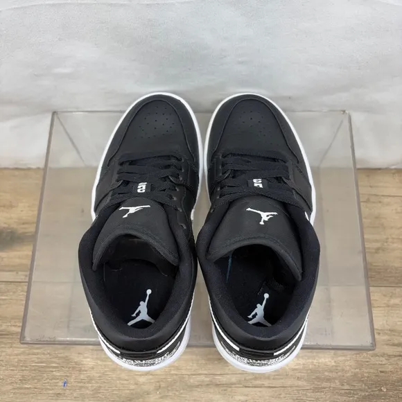 Nike Air Jordan 1 Low Black White A09944-001 Youth 5.5 Women’s 7