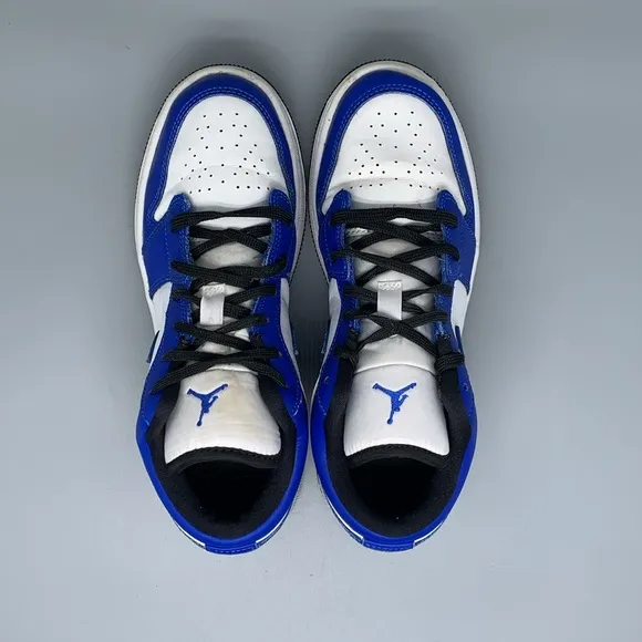 Nike Air Jordan 1 Low Game Royal Shoes553560-124 Men’s Sz 6 Women's Sz 7.5