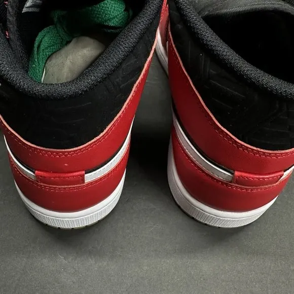 Nike Air Jordan 1 Mid SE Shoes Malachite Black Red DQ8417-006 Men’s Sizes
