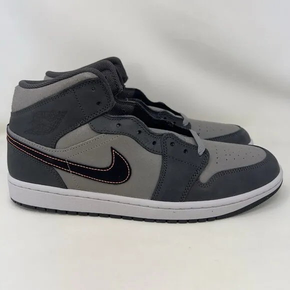 Nike Air Jordan 1 SE Night Stadium Shoes Grey Men’s Size 11.5