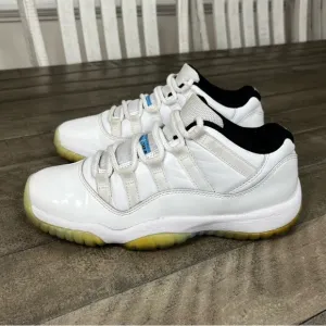 Nike Air Jordan 11 Low Blue Legend Sz 8.5