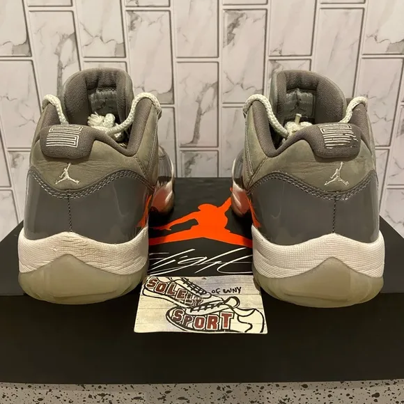 Nike Air Jordan 11 Low Retro Cool Grey Gray 2018 Basketball Shoes XI Mens 10